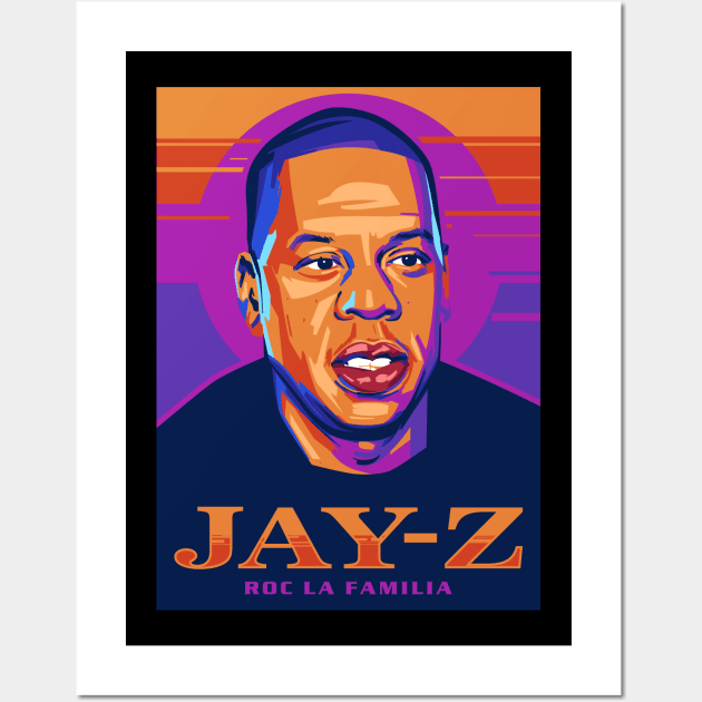 Jay z Wall Art by Poppyska